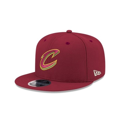 Sapca New Era Cleveland Cavaliers NBA Team Color 9FIFTY Snapback - Rosii